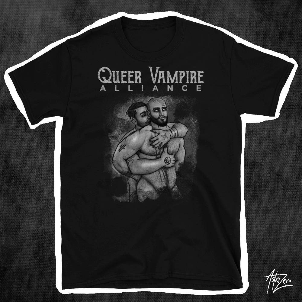 Featured image for “Queer Vampire Alliance - Short-Sleeve Unisex T-Shirt”