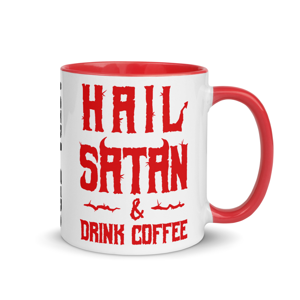 Featured image for “Hail Satan Drink Coffee - Mug”
