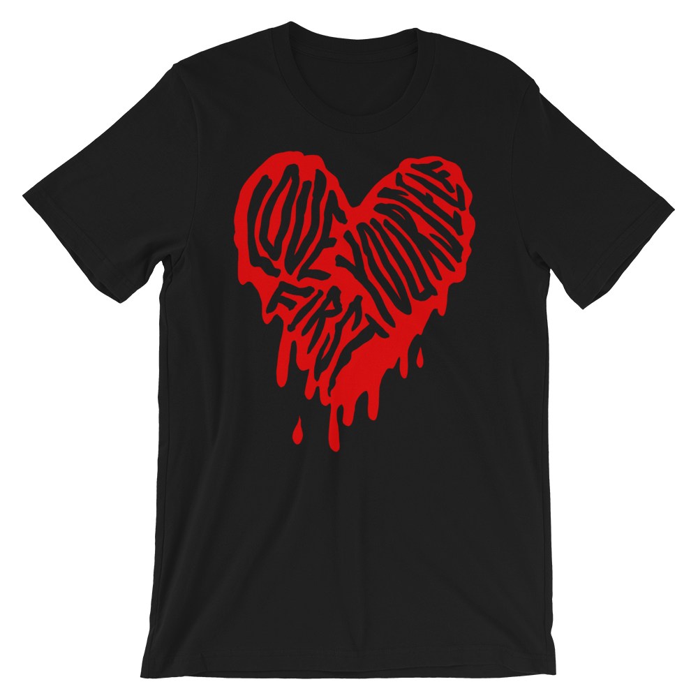 Featured image for “Love Yourself First - Short-Sleeve Unisex T-Shirt”
