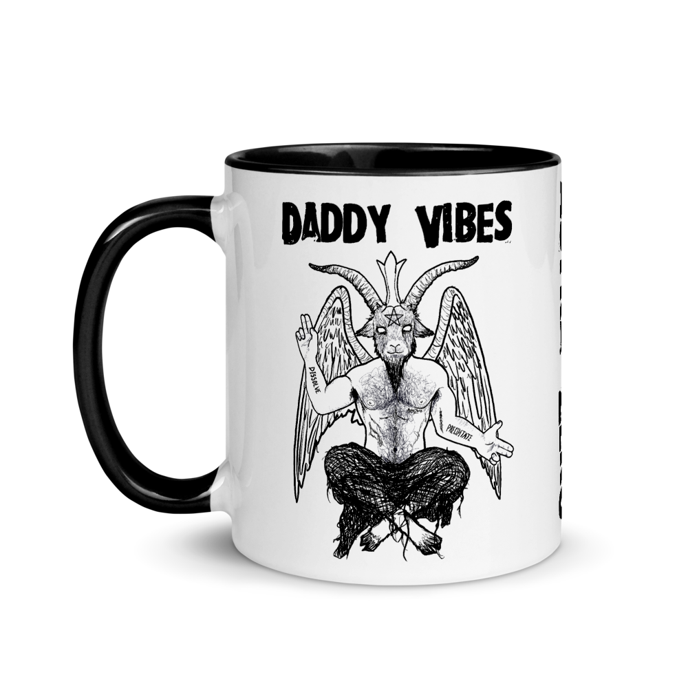 Featured image for “Daddy Vibes ( Baphomet ) Mug”