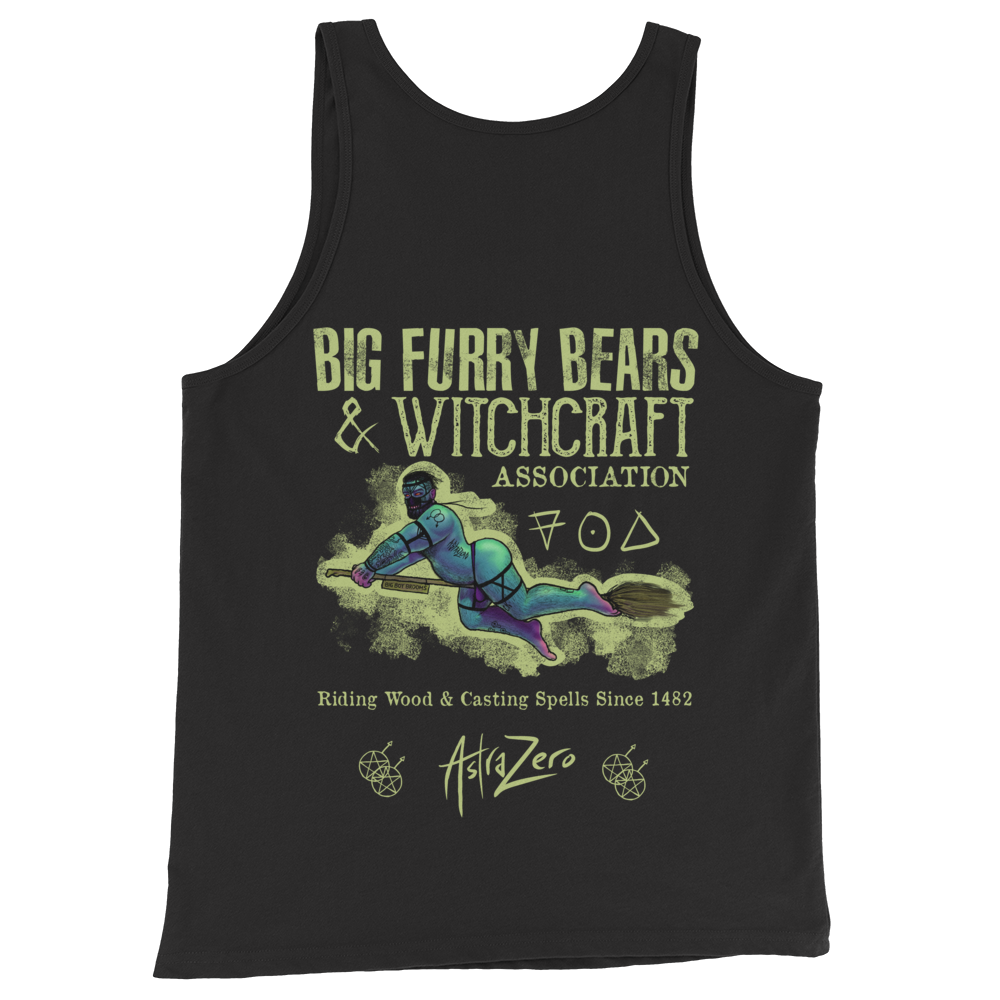Featured image for “Big Furry Bears & Witchcraft -  Unisex Tank Top”