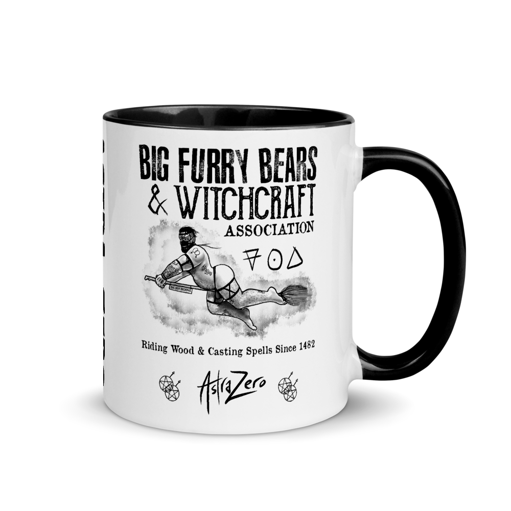 Featured image for “BIG FURRY BEARS & WITCHCRAFT – MUG”
