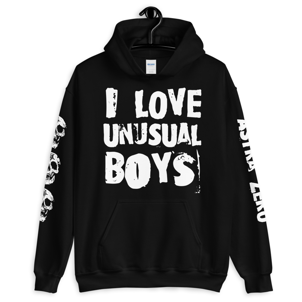 Featured image for “I Love Unusual Boys - Unisex Hoodie”
