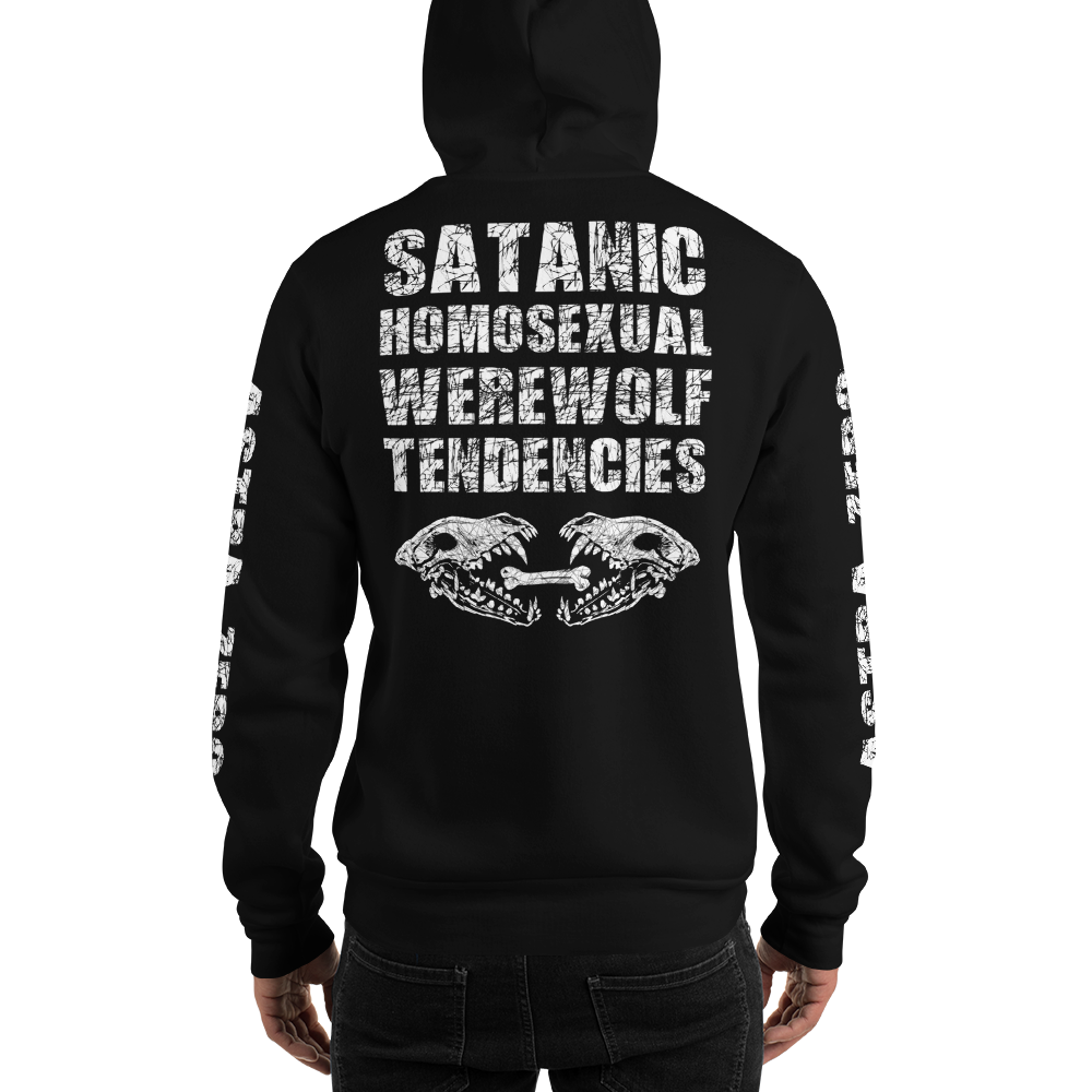 Featured image for “Satanic Homosexual Werewolf Tendencies -  Unisex Hoodie”