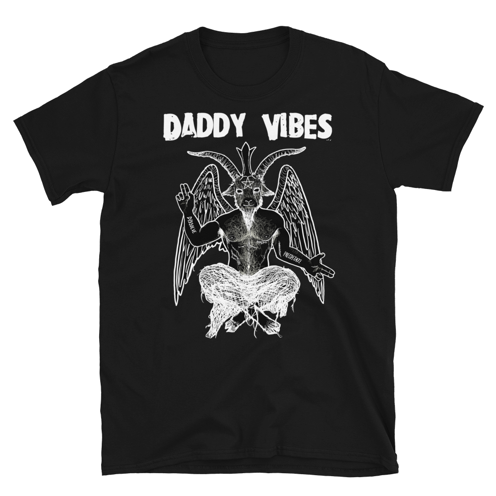 Daddy Vibes Inverted - Short-Sleeve Unisex T-Shirt