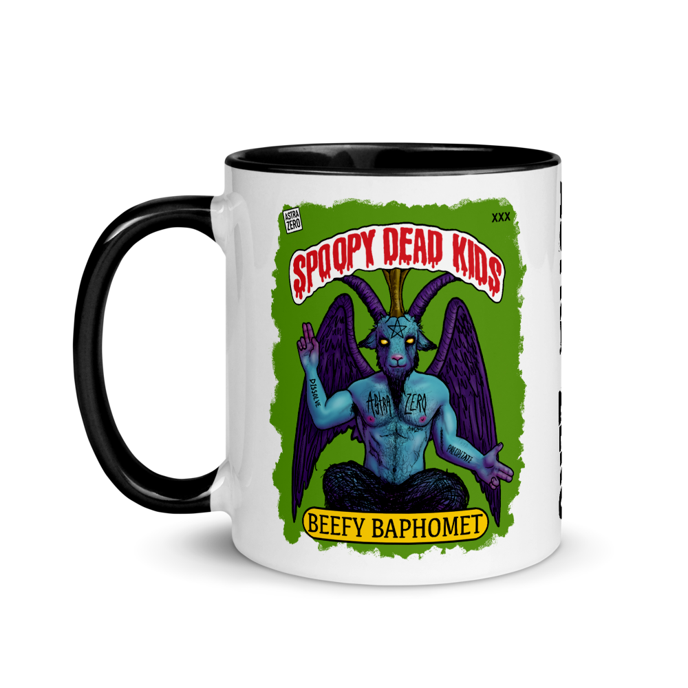 Featured image for “Spoopy Dead Kids ( Beefy Baphomet ) Mug”