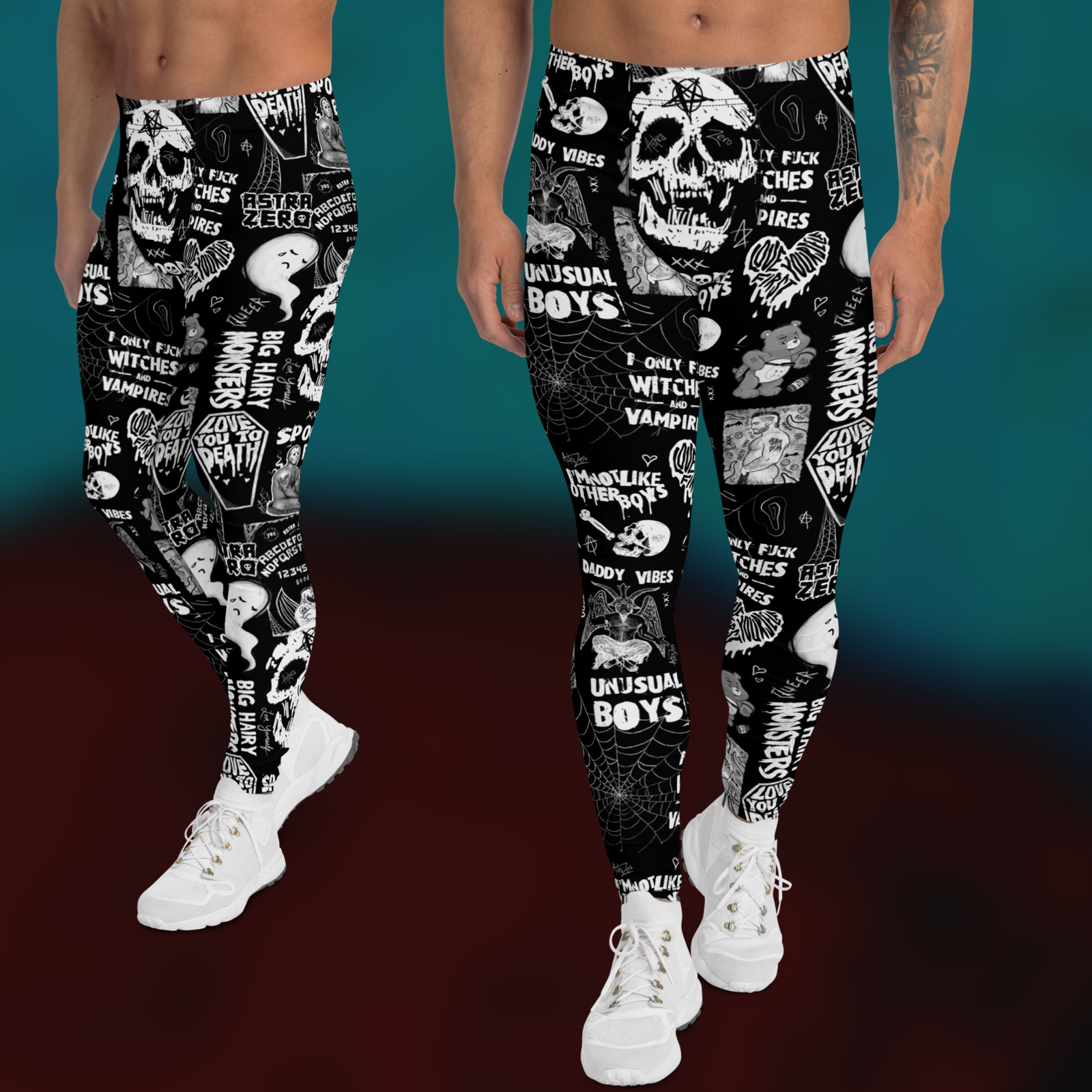 Featured image for “Gay Punk - Men's cut & sew Leggings”