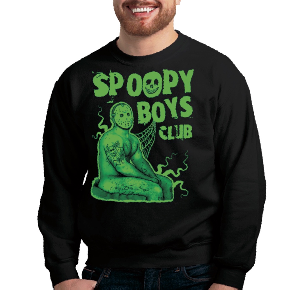 Featured image for “Spoopy Boys Club - Slime Green - Unisex Sweatshirt”
