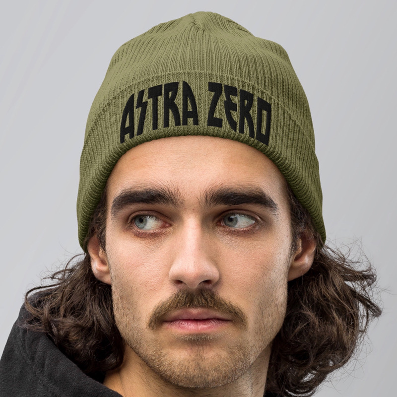 Featured image for “ASTRA ZERO - Organic ribbed beanie”