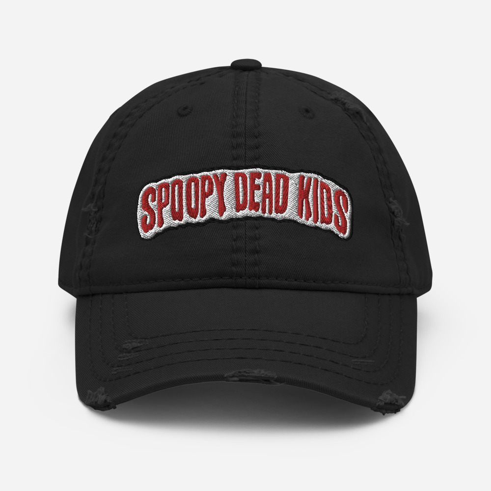 Featured image for “SPOOPY DEAD KIDS - Distressed Dad Hat”