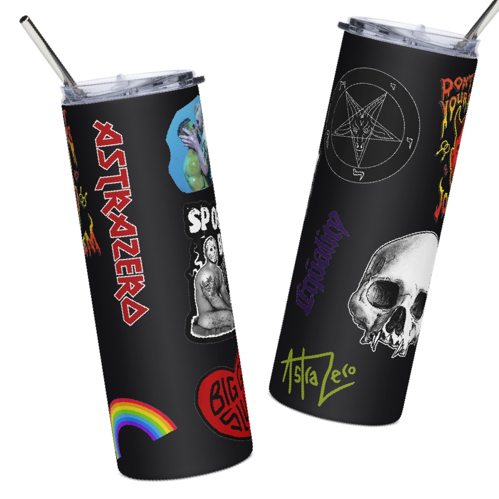 Featured image for “Satanic Queer -  Stainless steel tumbler”