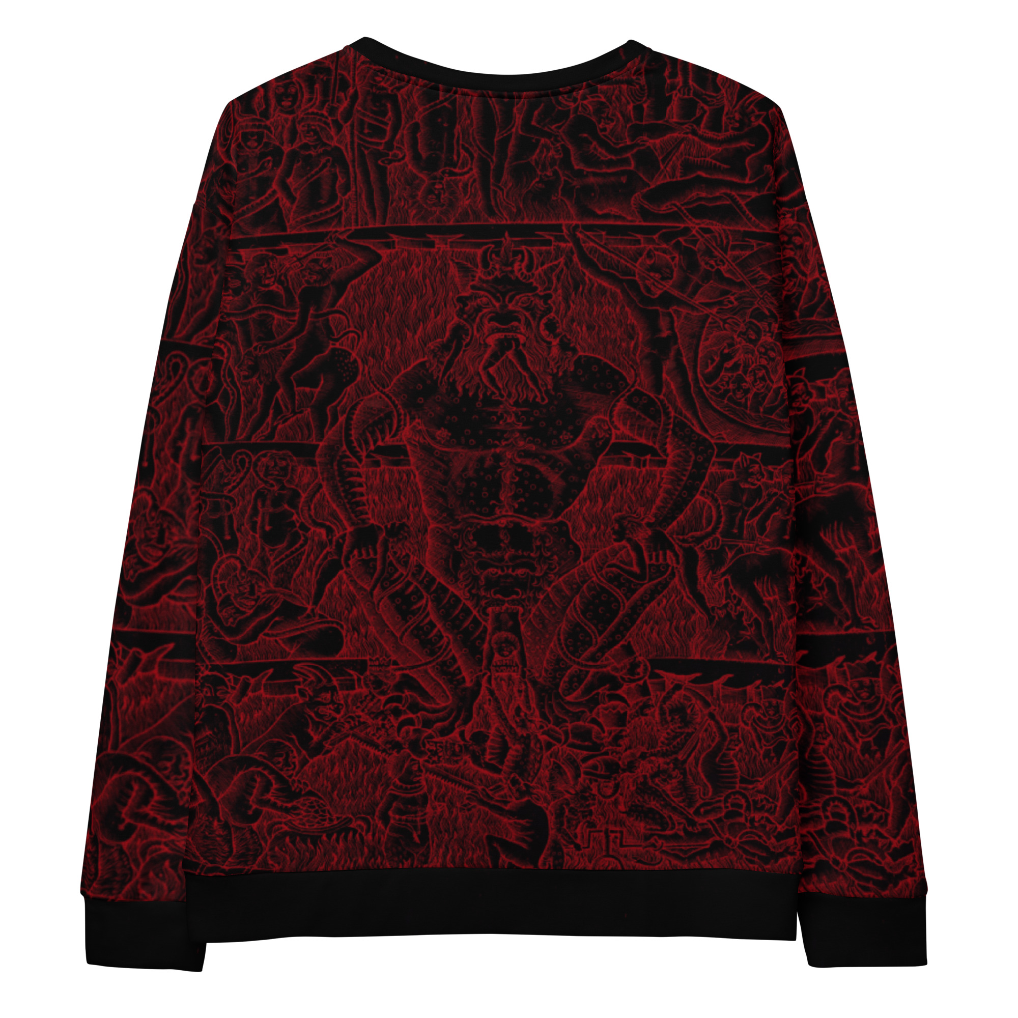 Featured image for “The Inferno. Blood Red - Unisex Sweatshirt”