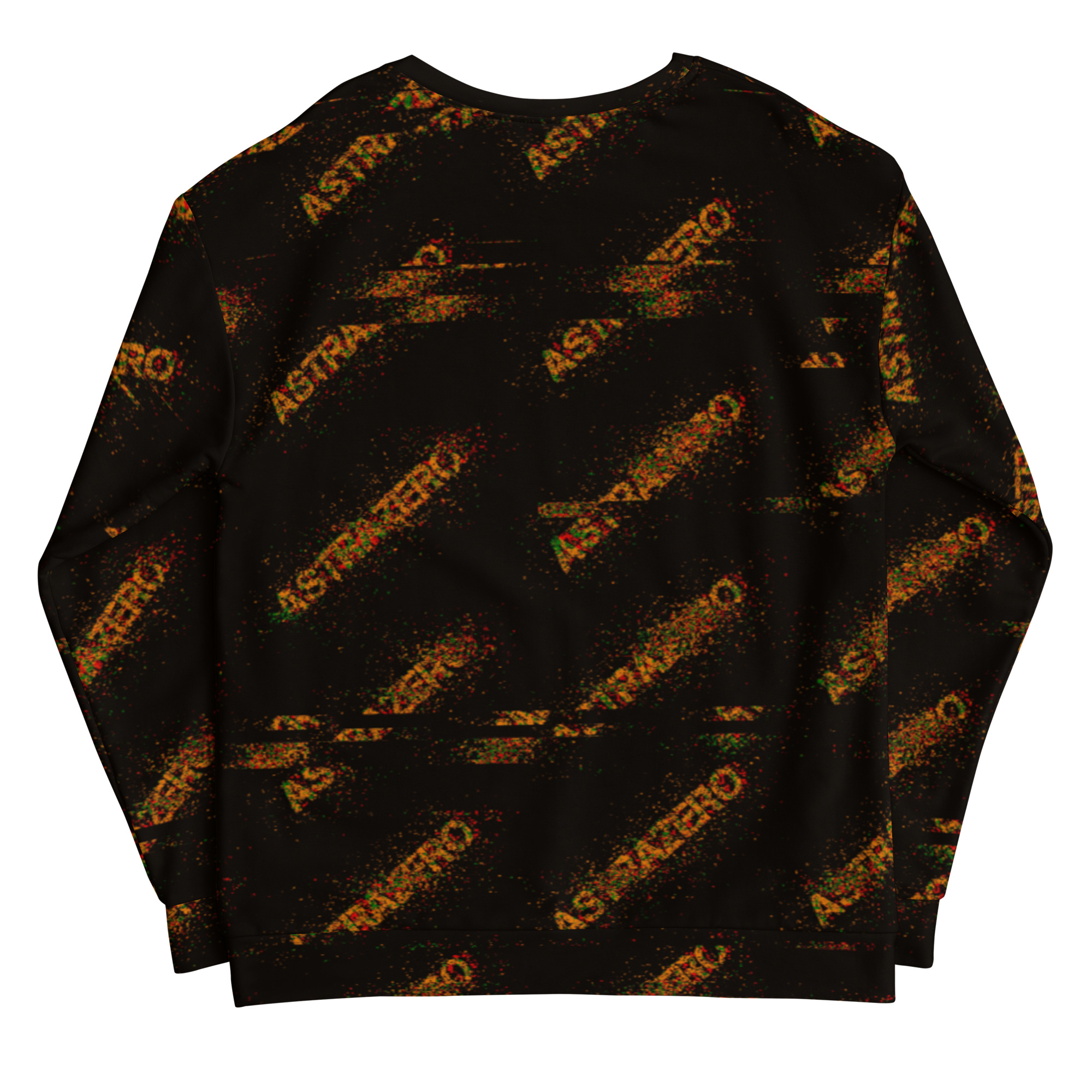 Featured image for “ASTRAZERO Glitch Orange - Unisex Sweatshirt”
