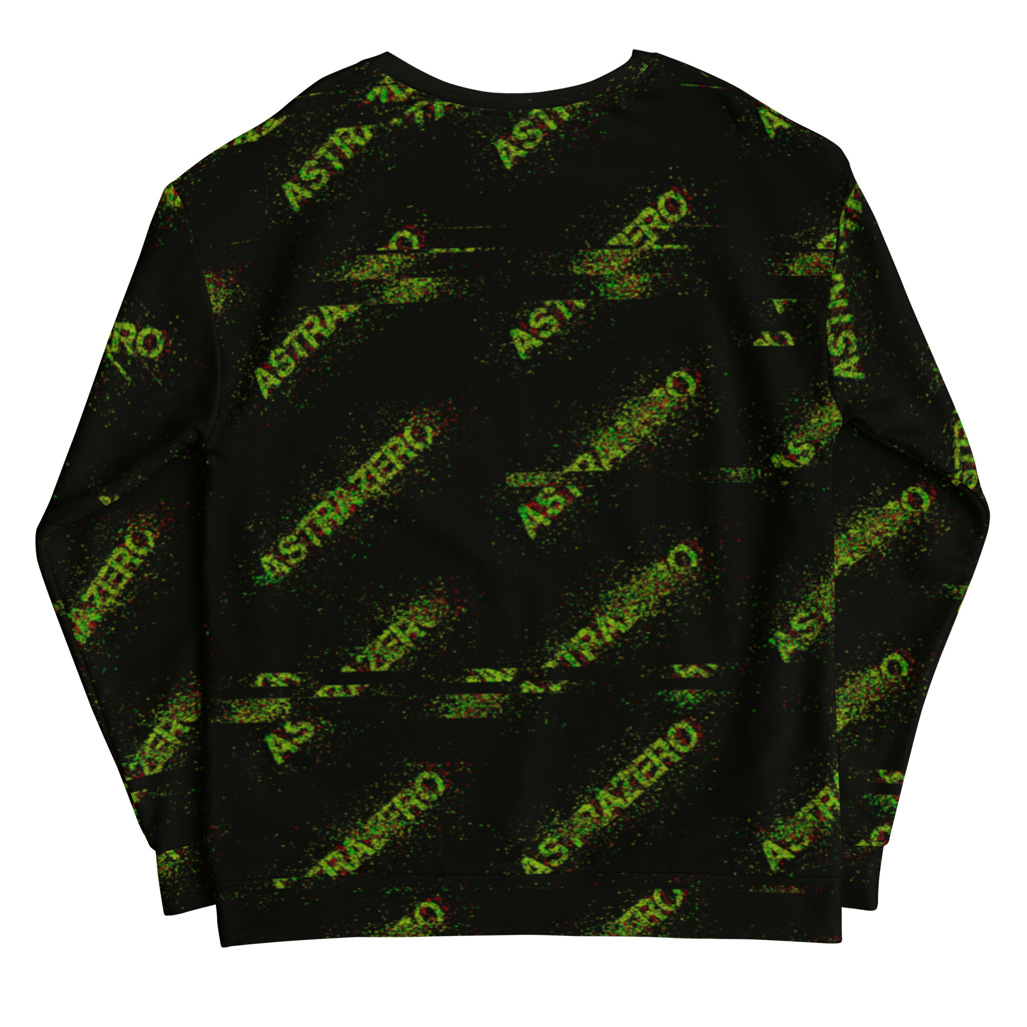 Featured image for “ASTRAZERO Glitch Green - Unisex Sweatshirt”