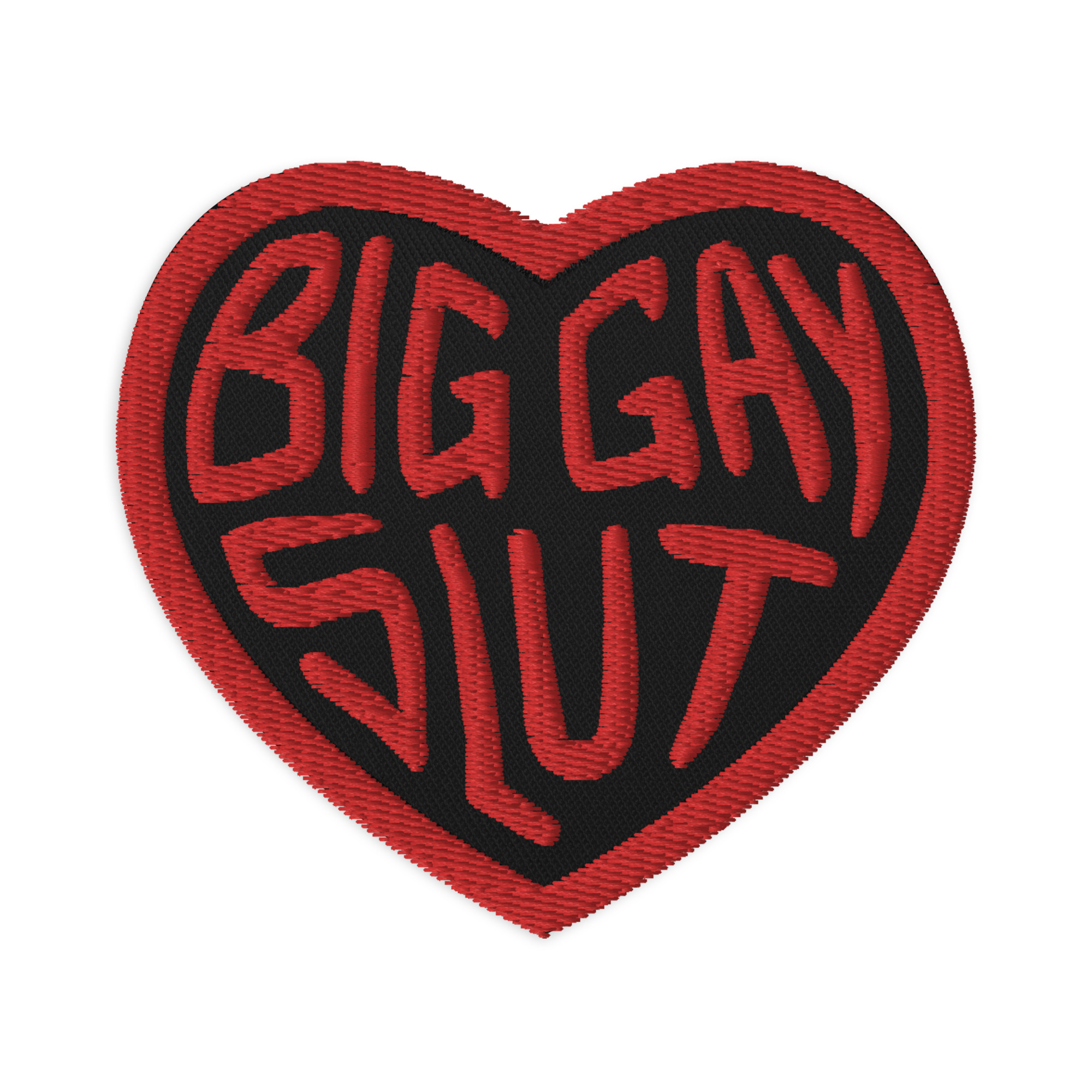 Featured image for “BIG GAY SL%T - Embroidered patches”