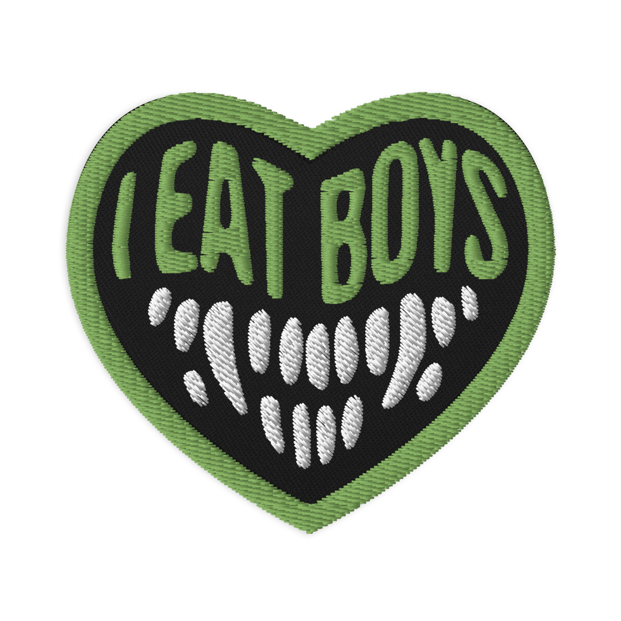 Featured image for “I Eat Boys - Embroidered patches”