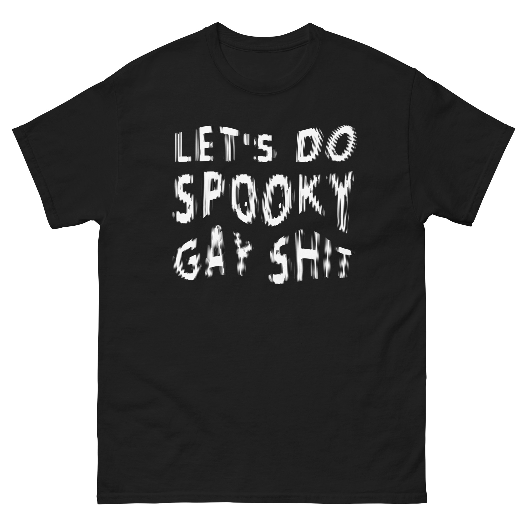 Featured image for “Let’s do Spooky Gay Shit - Men's classic tee”