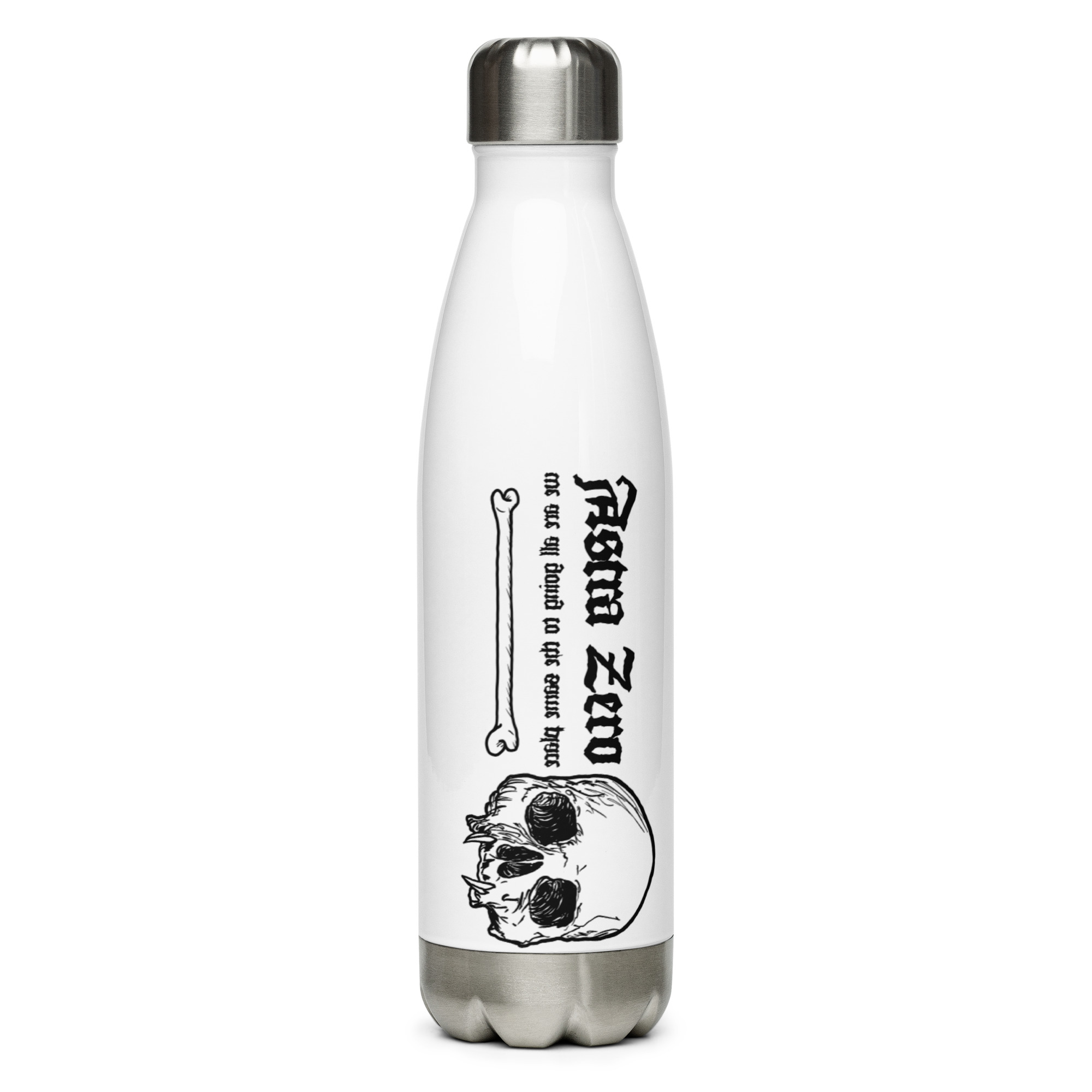 Featured image for “Going to the same place - White Stainless Steel Water Bottle”