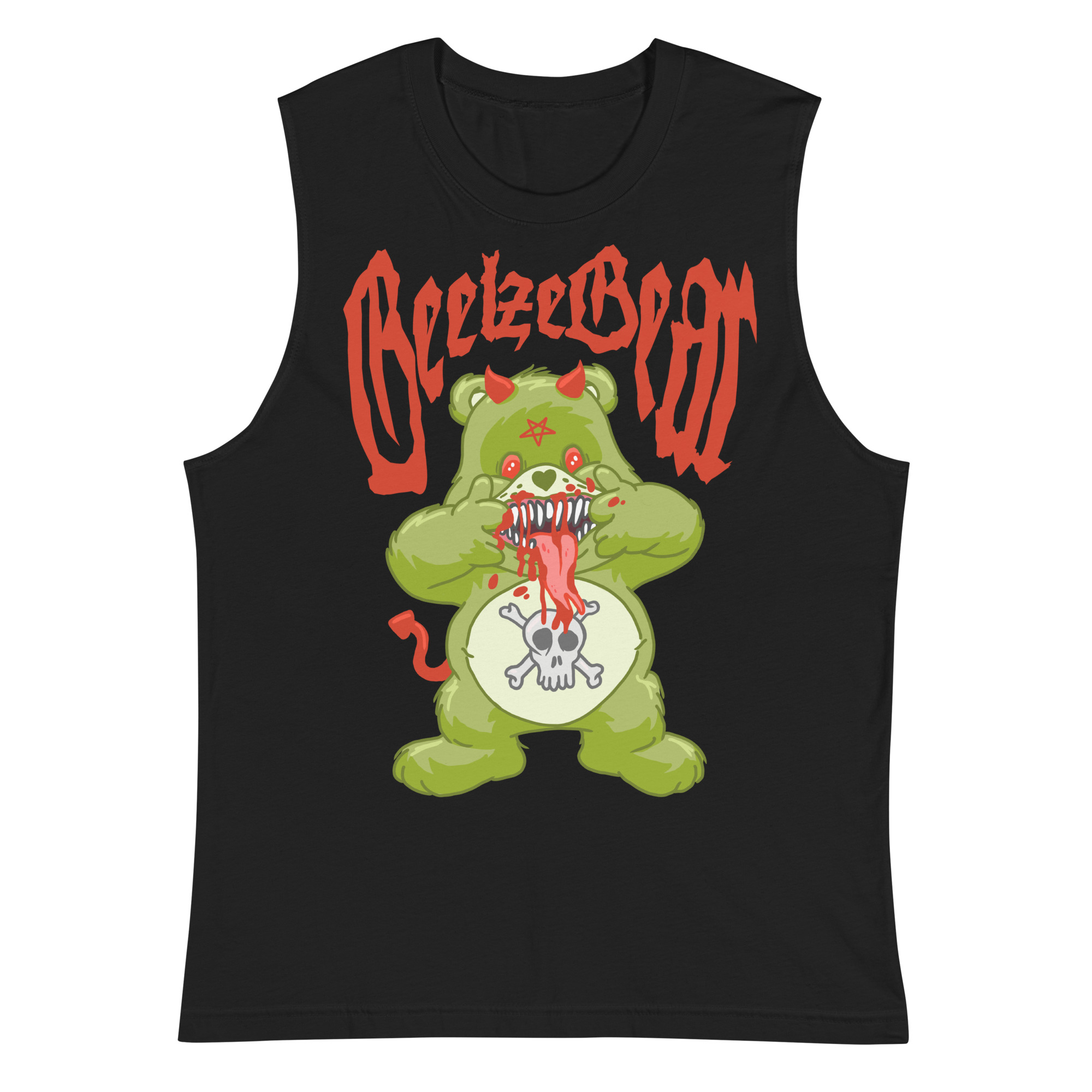 Featured image for “BeelzeBear - Muscle Shirt”