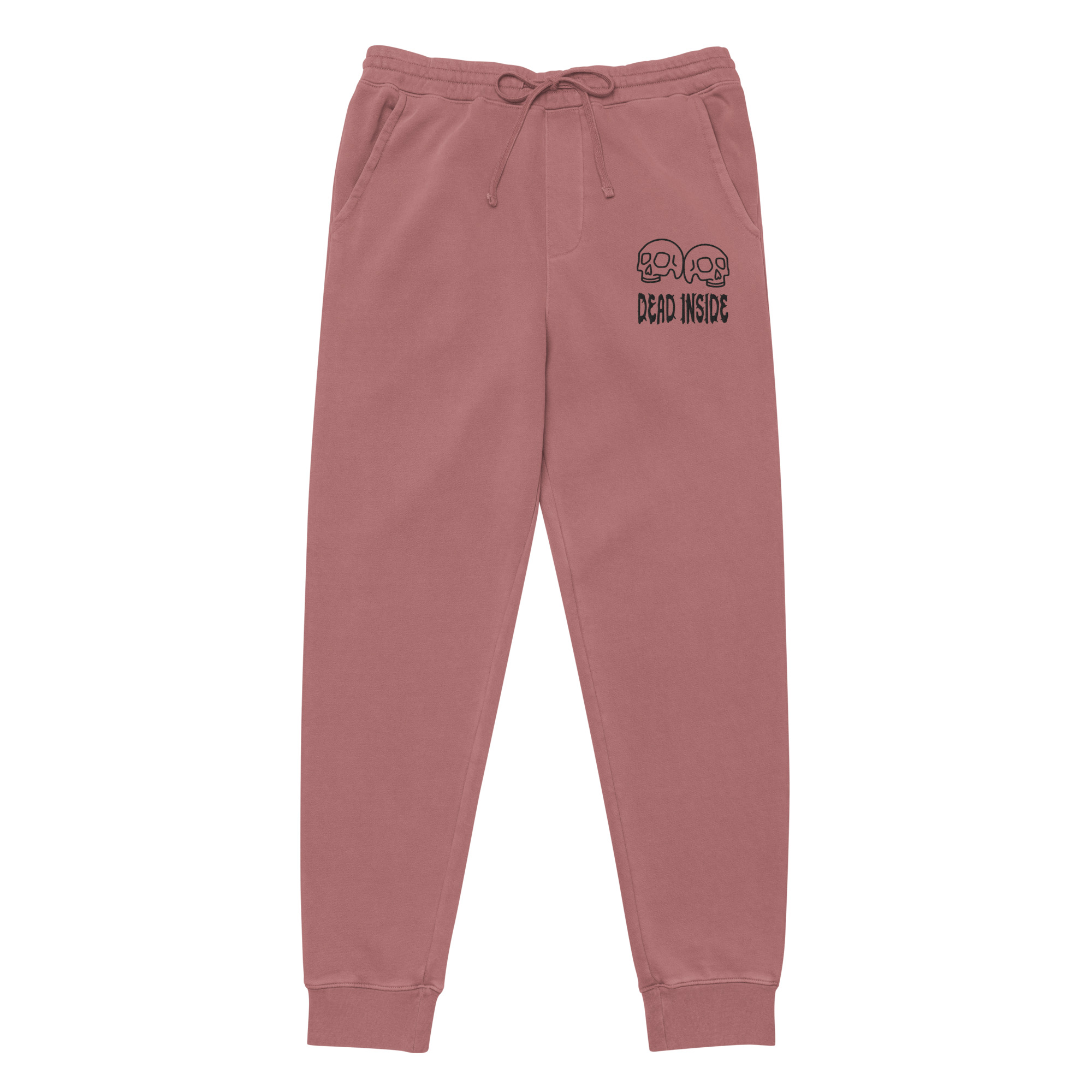 Featured image for “Dead Inside - Unisex pigment-dyed sweatpants”