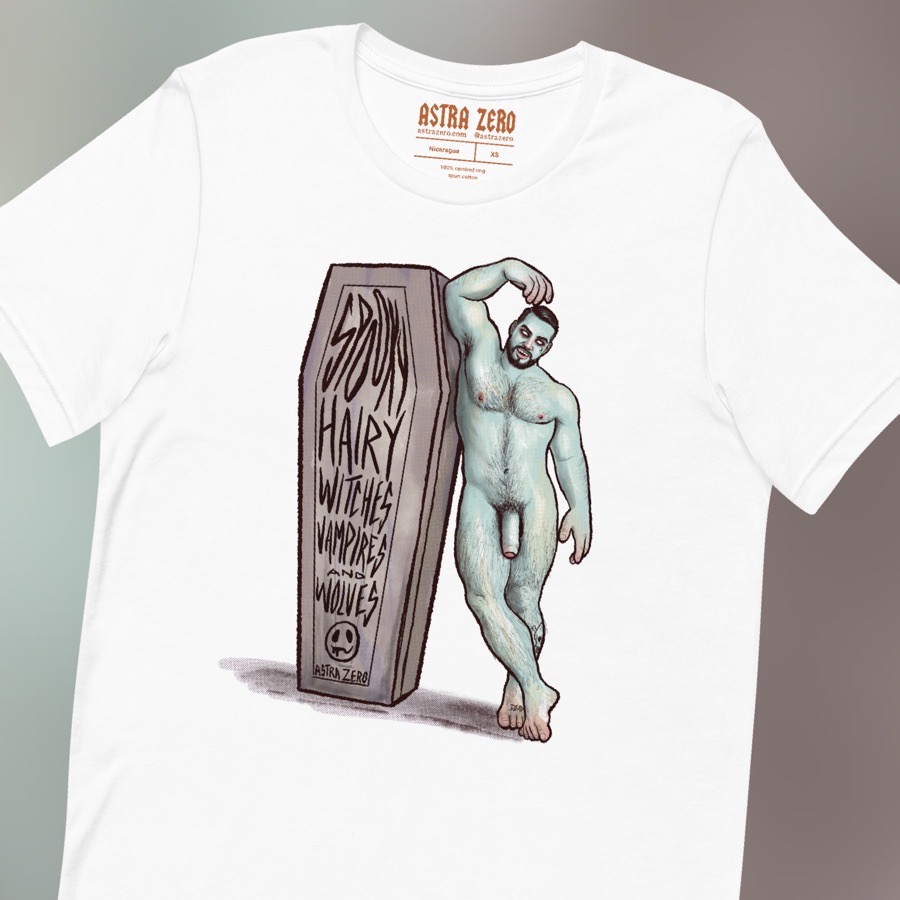 Featured image for “Vintage Spooky hairy coffin lean - Unisex t-shirt”