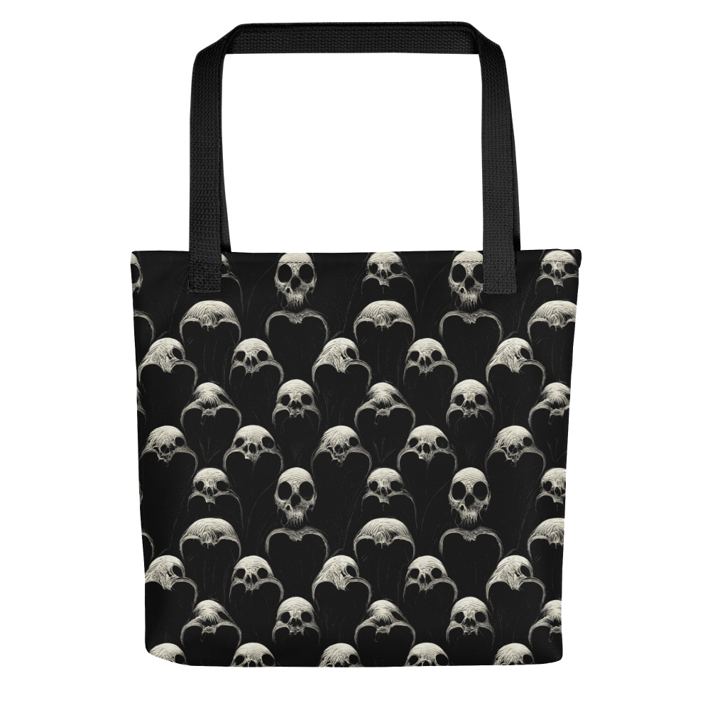 Featured image for “Demented Skulls - Tote bag”