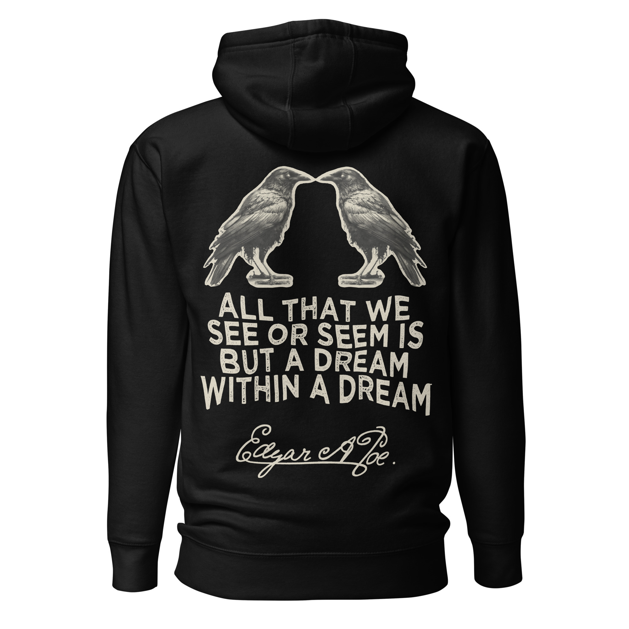 Featured image for “All that we see, E.A.Poe - Unisex Hoodie”