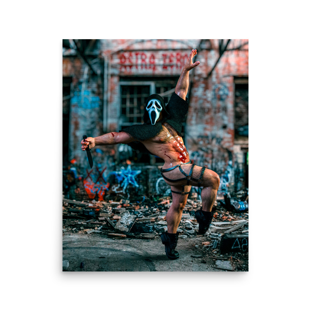Featured image for “Killer dancing  - Poster print”