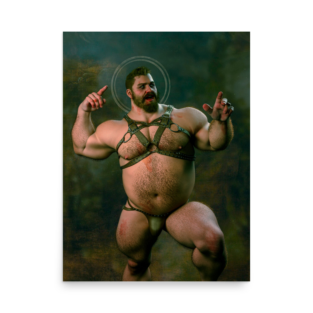 Big Boy Harness - Poster print
