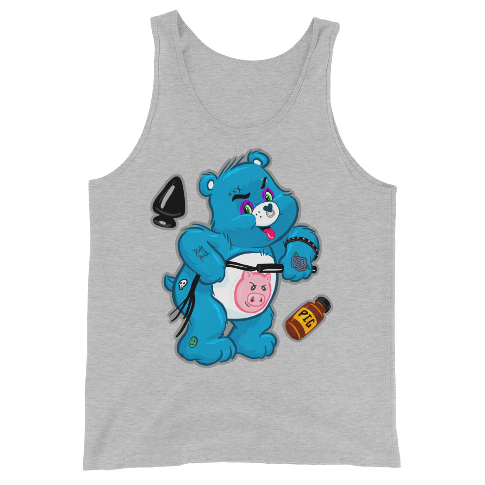 Featured image for “Dirty Bear - Unisex Tank Top”