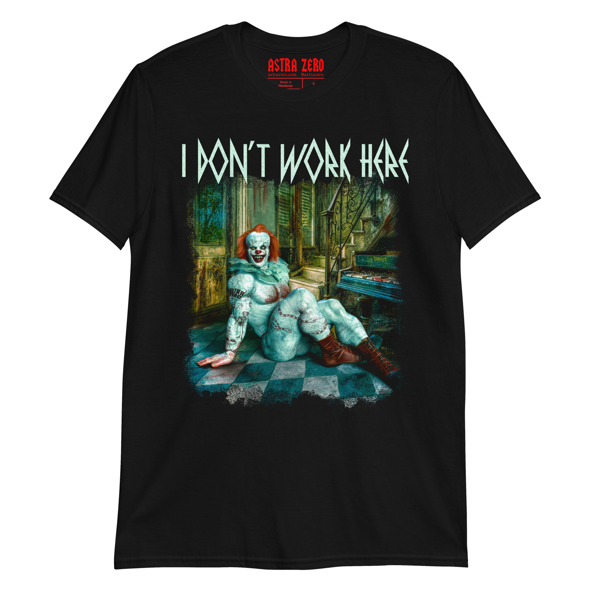 Featured image for “I Don’t Work Here - Short-Sleeve Unisex T-Shirt”