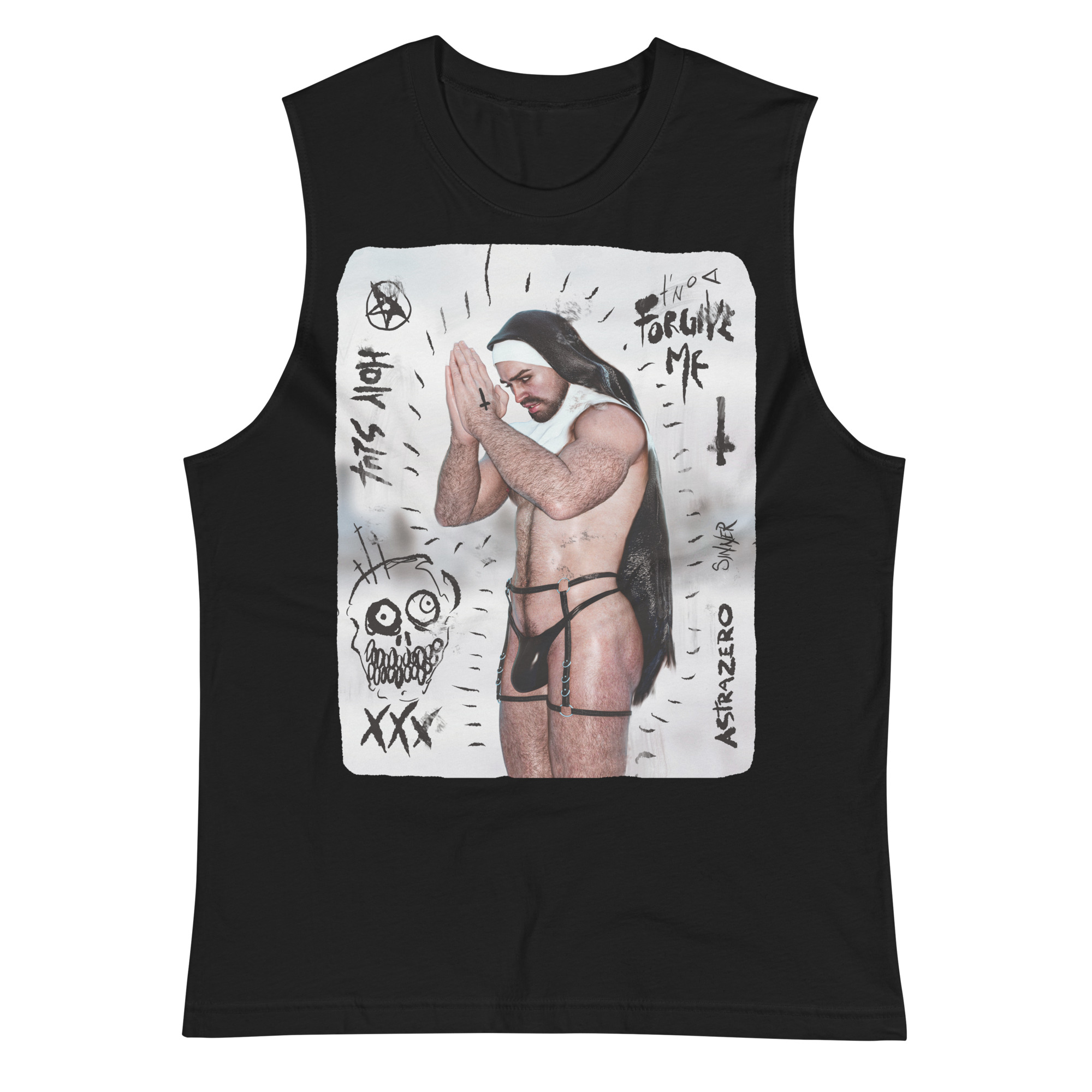 Featured image for “Holy Sl*t Nun - Muscle Shirt”