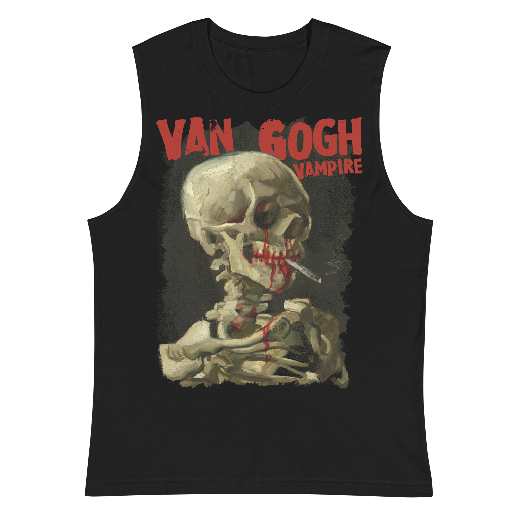 Featured image for “VAN GOGH VAMPIRE - Muscle Shirt”