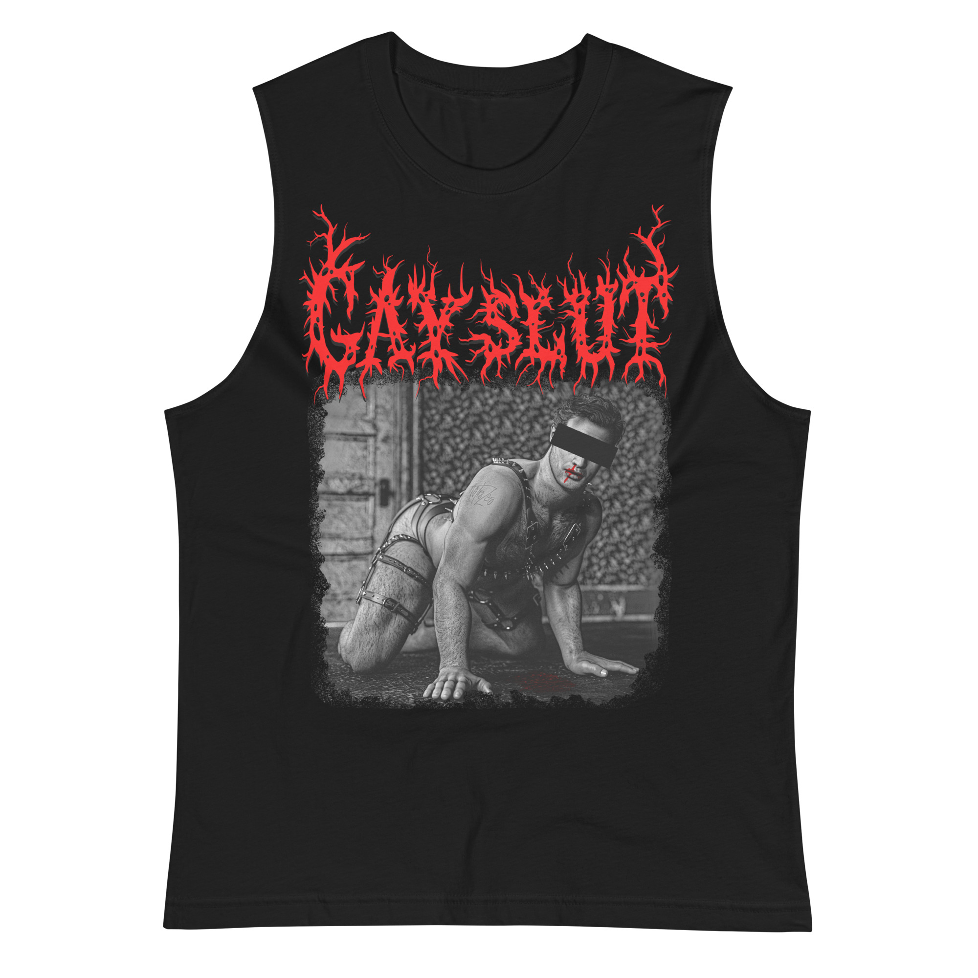 Featured image for “Gay Sl*t Metal - Muscle Shirt”