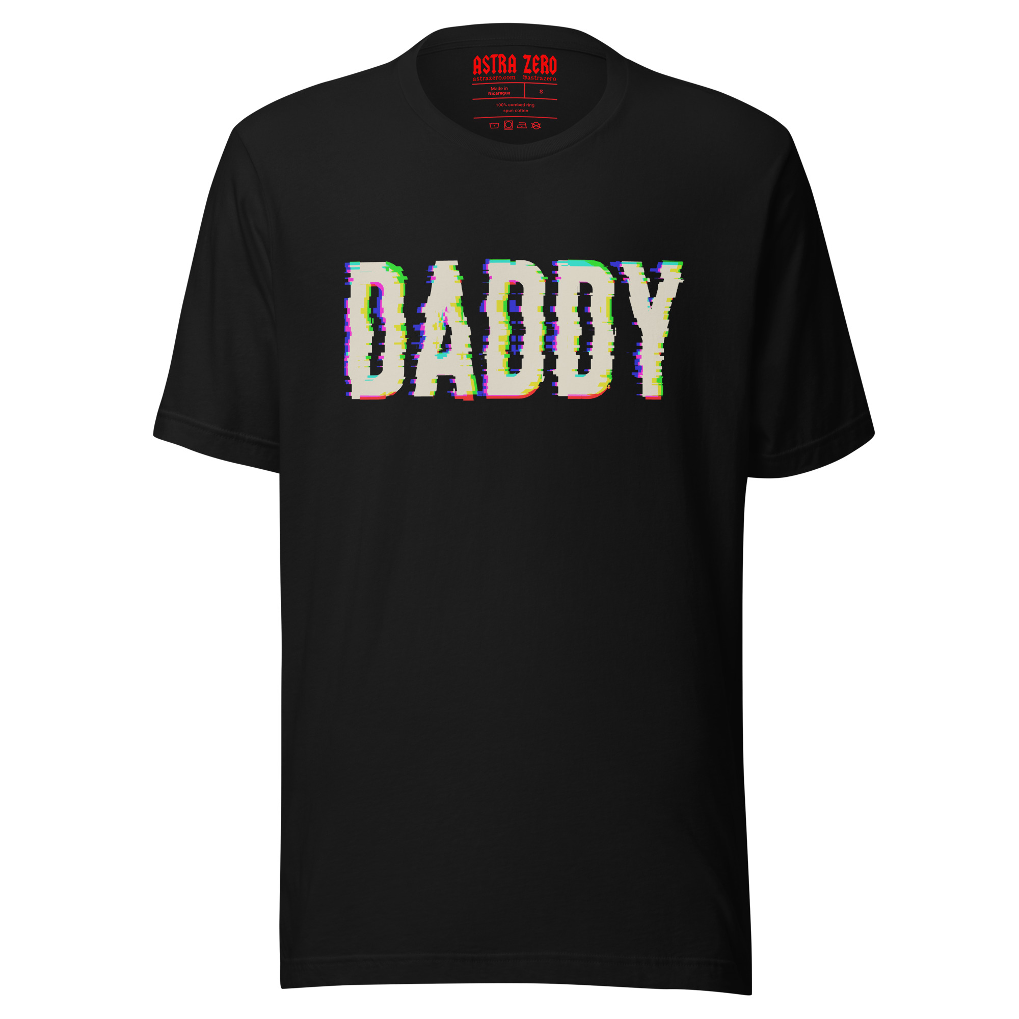 Featured image for “DADDY (glitch) - Unisex t-shirt”
