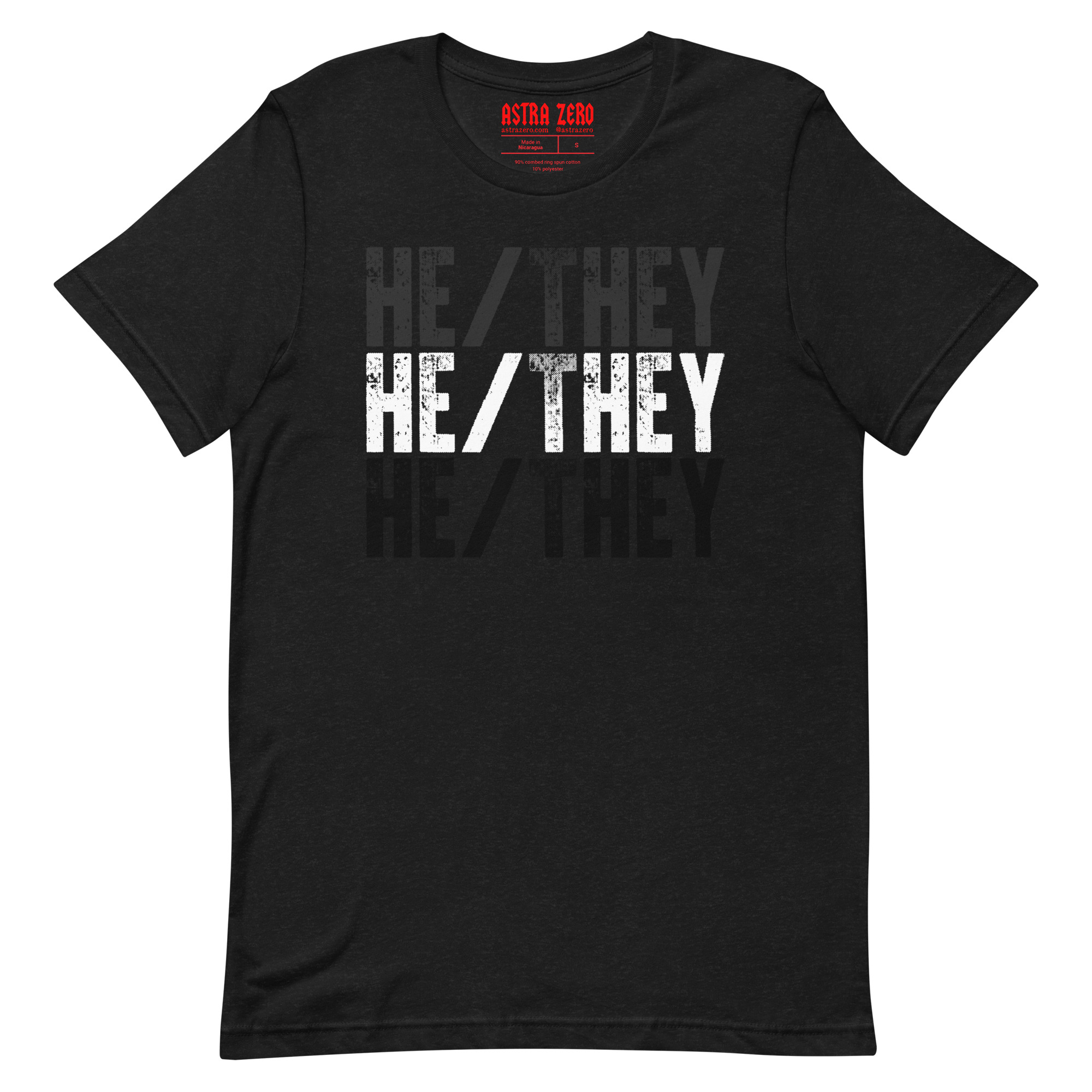 HE / THEY - Unisex t-shirt