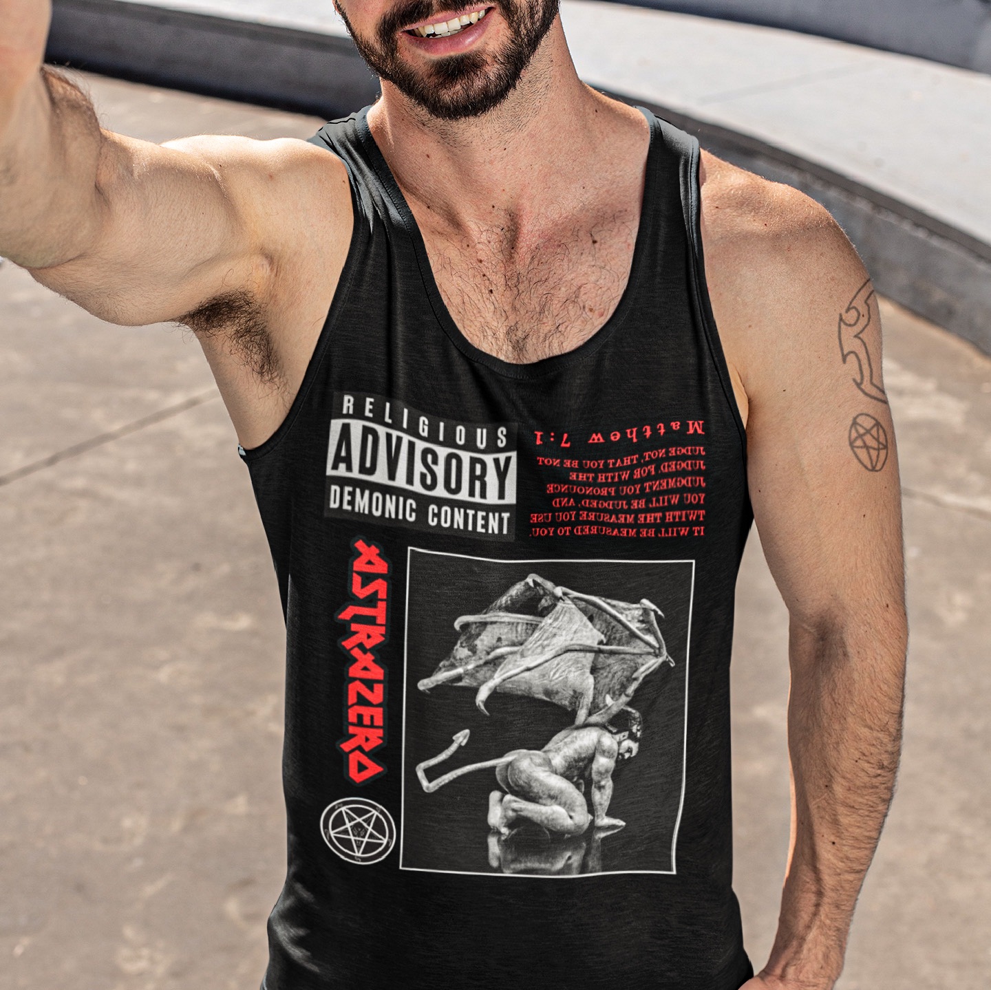 Featured image for “Religious Advisory - Unisex Tank Top”