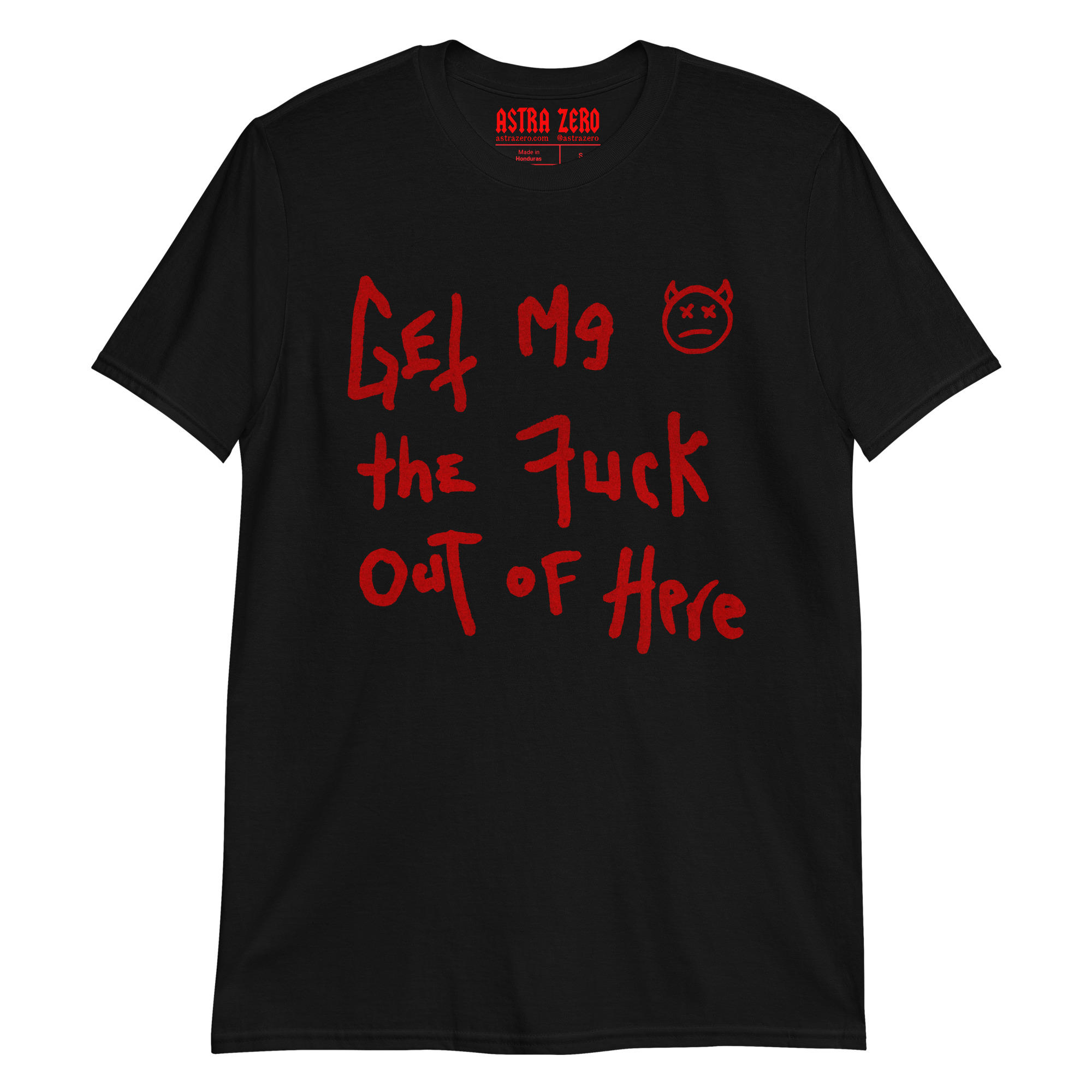 Featured image for “Get me the fxck out of here - Short-Sleeve Unisex T-Shirt”