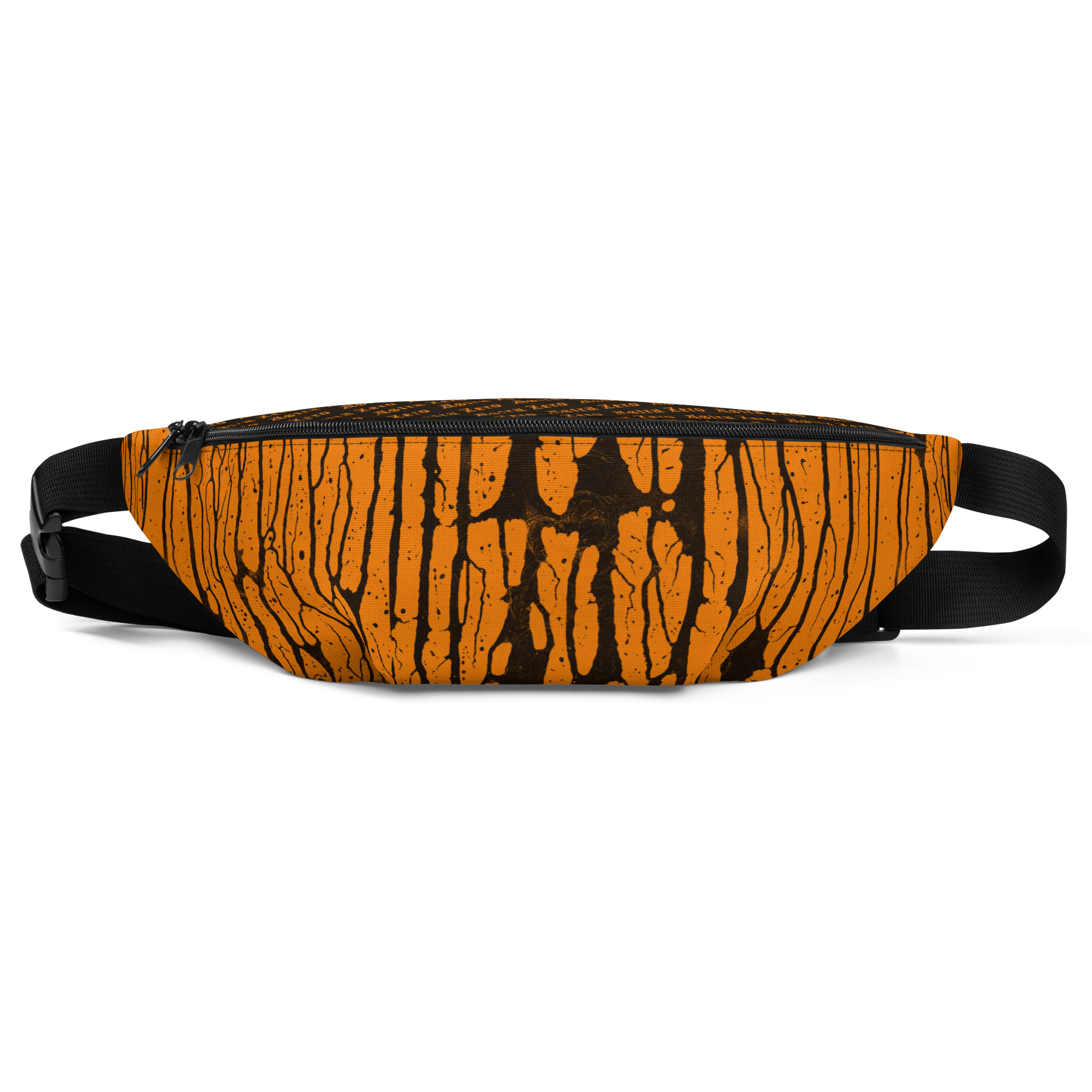 Featured image for “Orange Grunge Drip - Fanny Pack”