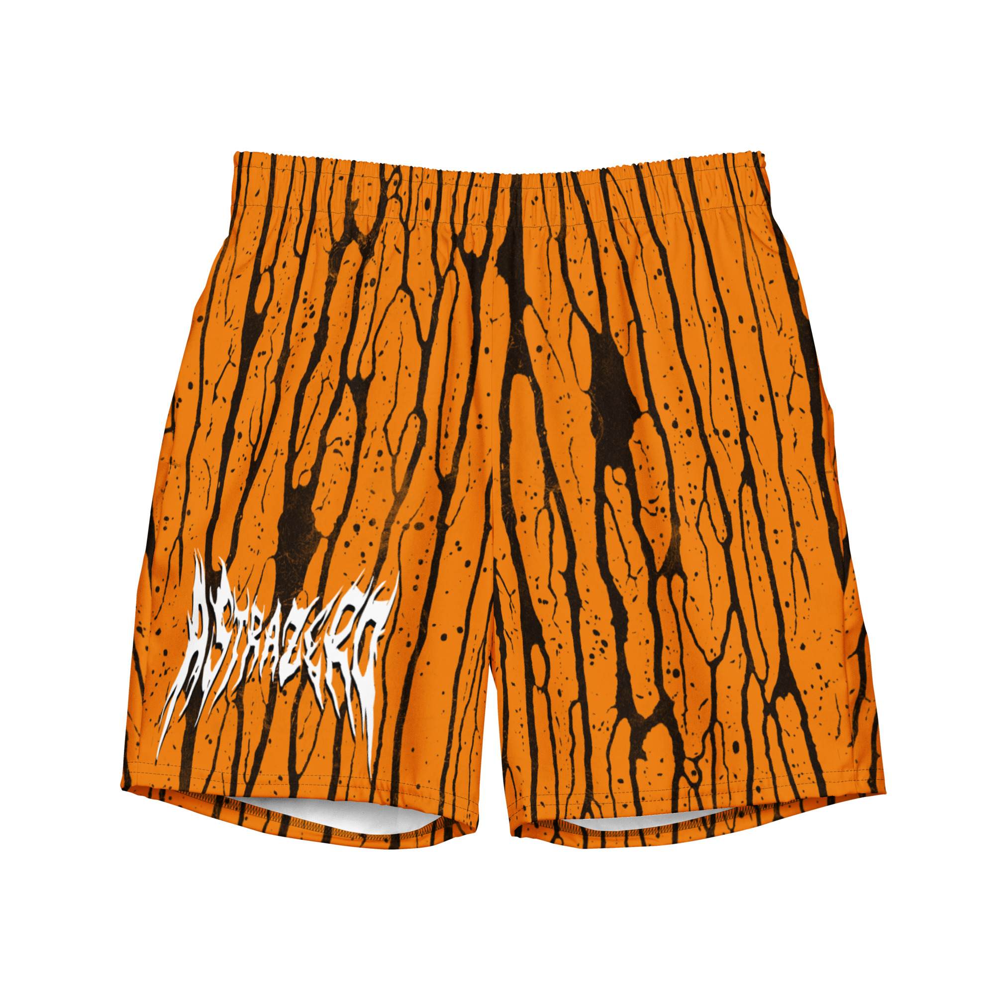 Featured image for “Grunge drip Orange - Men's swim trunks”
