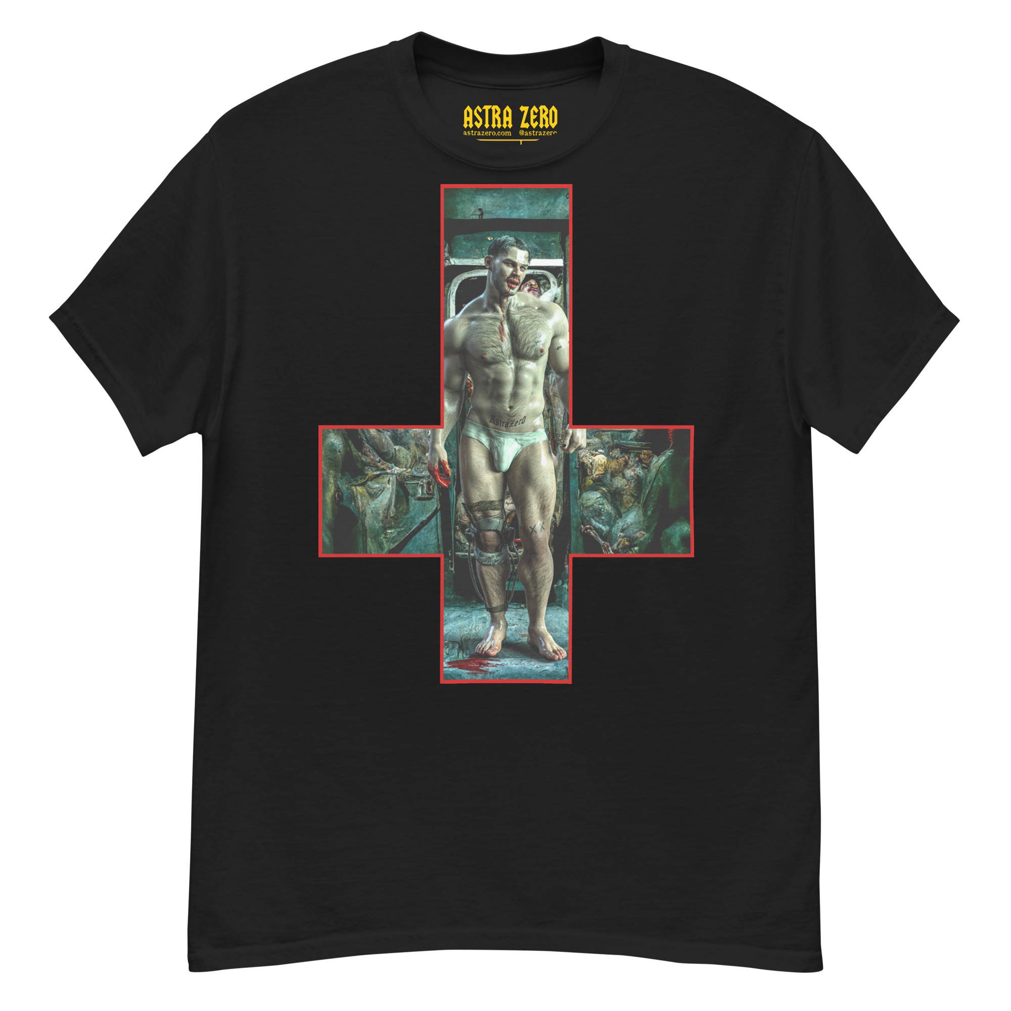 Featured image for “Vampire Cross inverted - Men's classic tee”