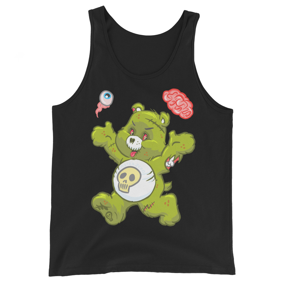 Featured image for “Zombie Bear - Unisex Bella + Canvas Tank Top”