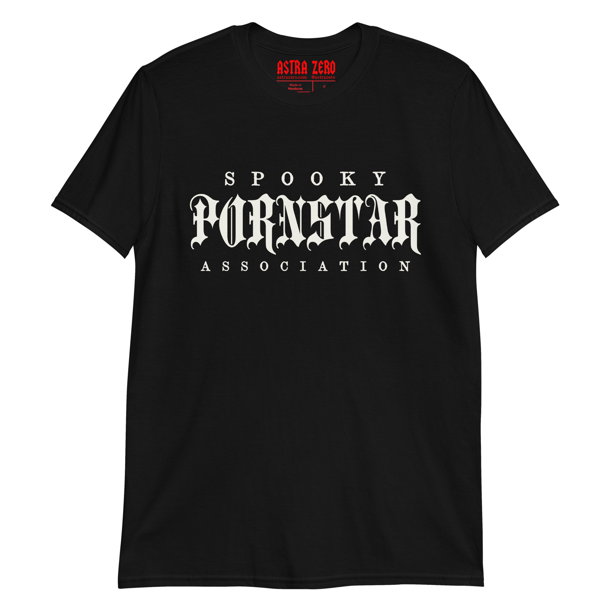 Featured image for “Spooky PornStar - Short-Sleeve Unisex T-Shirt”