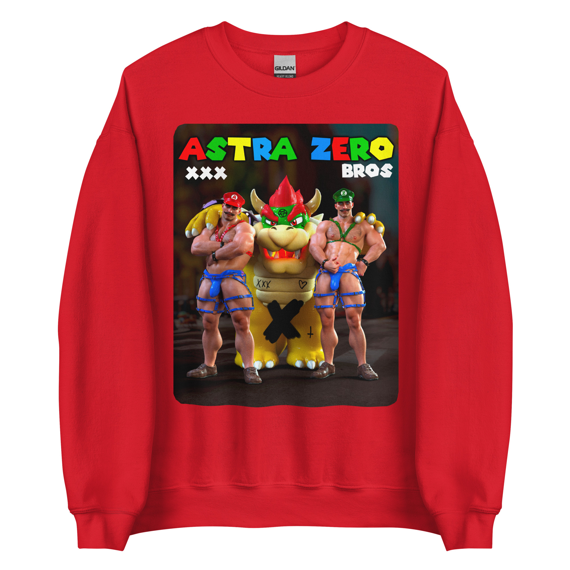 Featured image for “Astra Zero Bros - Unisex Gildan Sweatshirt”