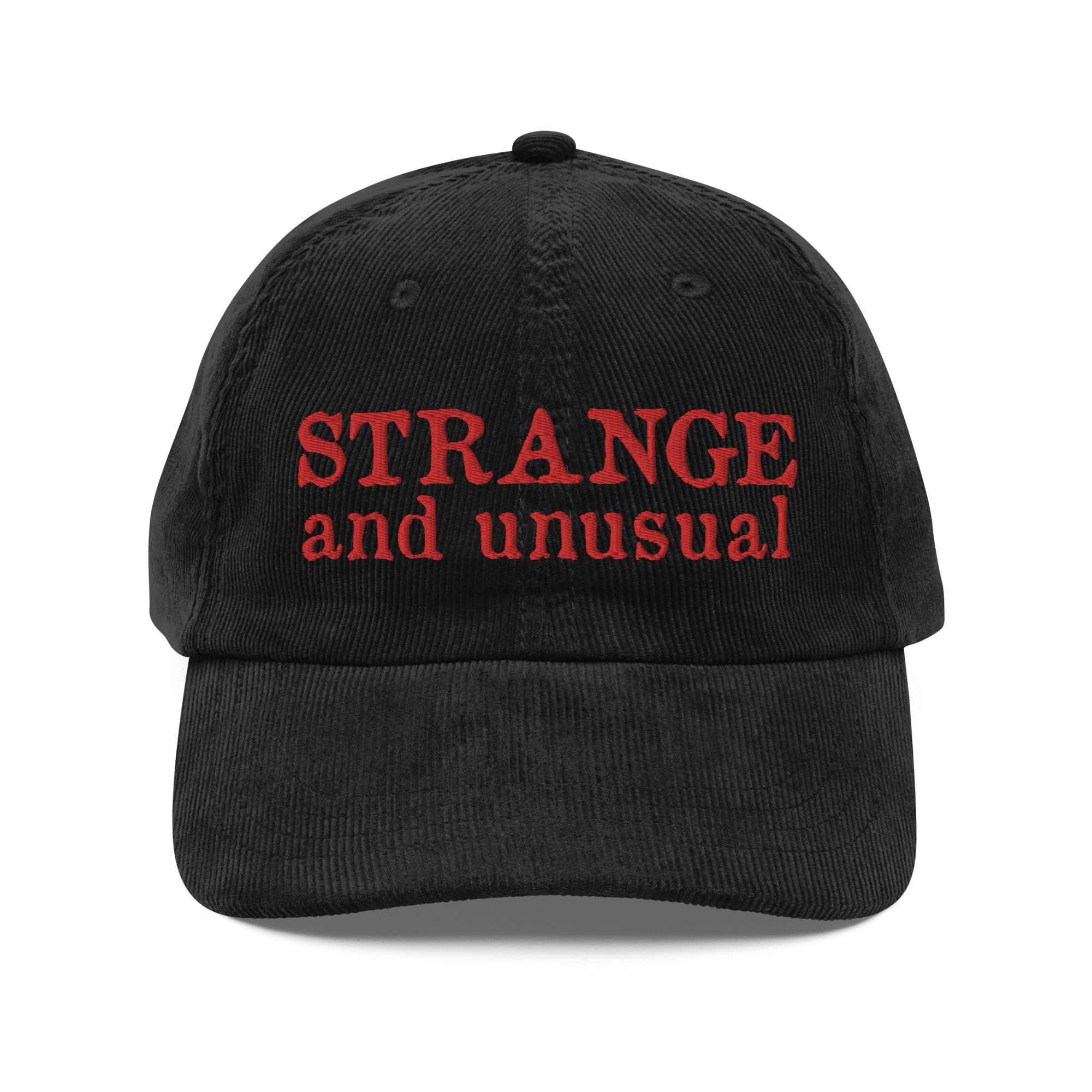 Strange and Unusual - Vintage corduroy cap