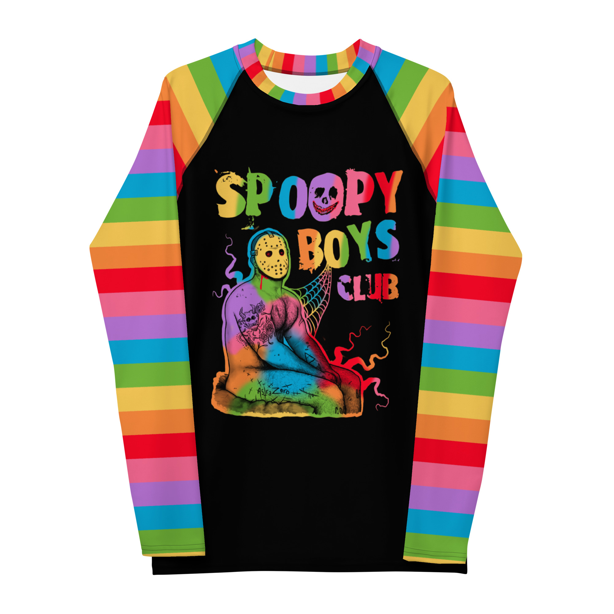 Featured image for “Rainbow Spoopy Boys Club Pride Edition - Men's Rash Guard”