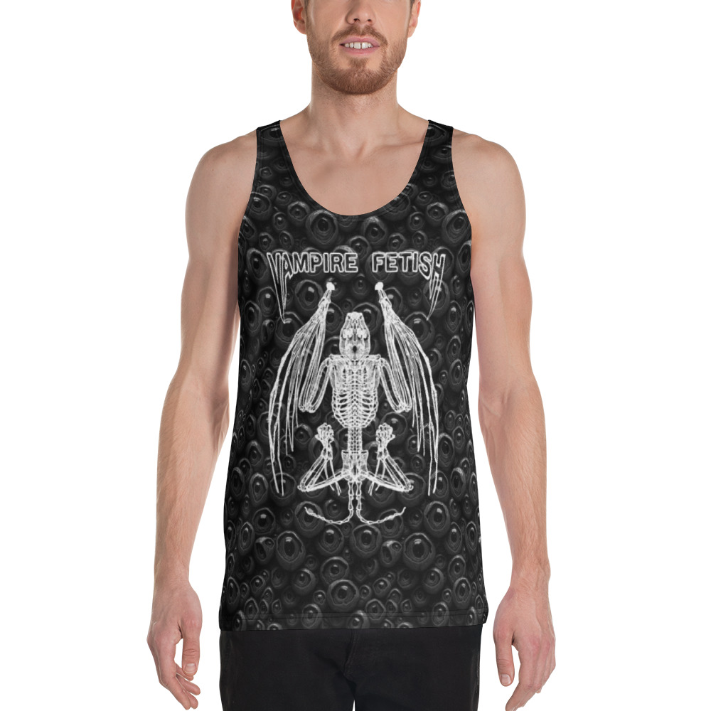 Featured image for “Vampire Fetish - Dead Eyes - Unisex all over print Tank Top”