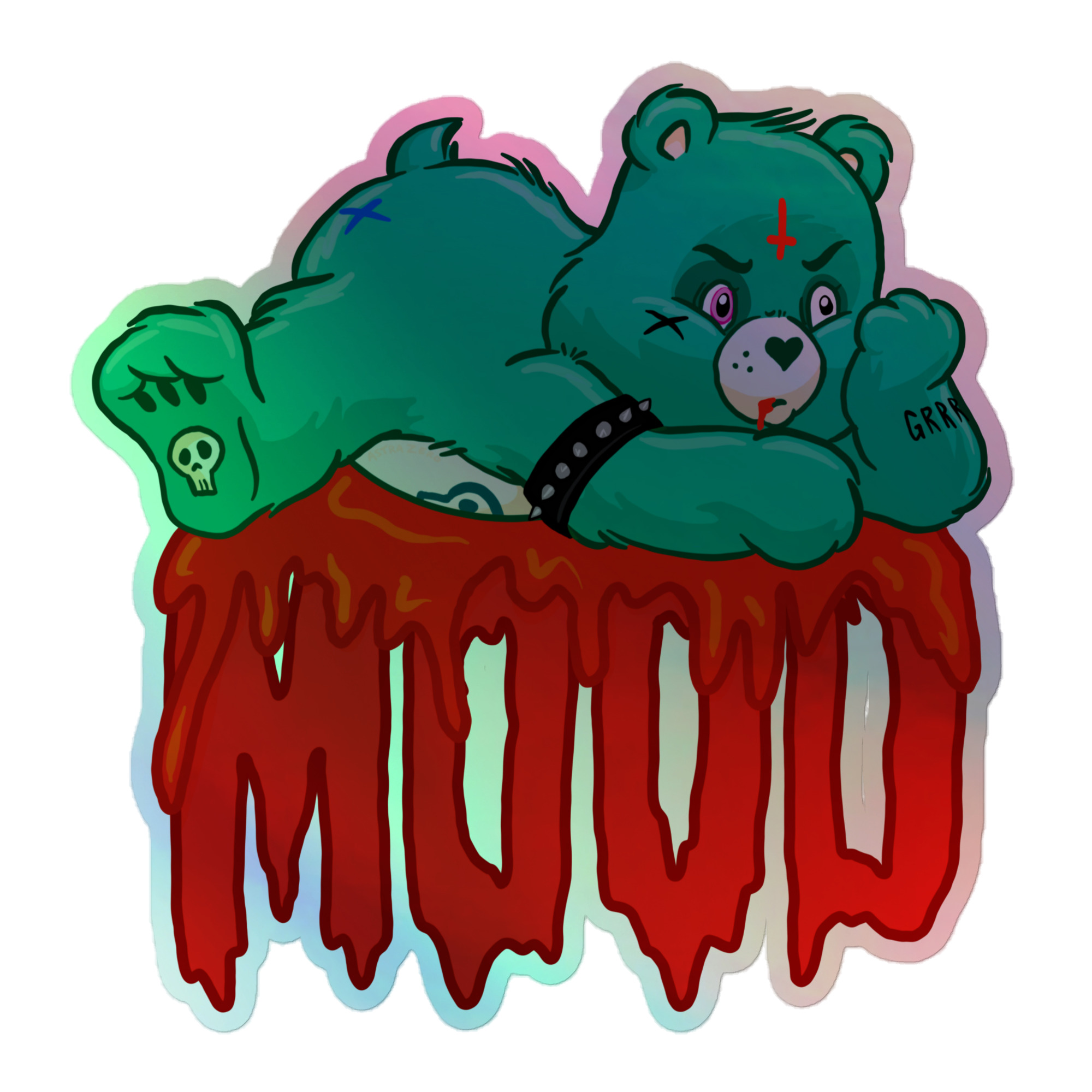 Featured image for “MOOD - Holographic stickers”