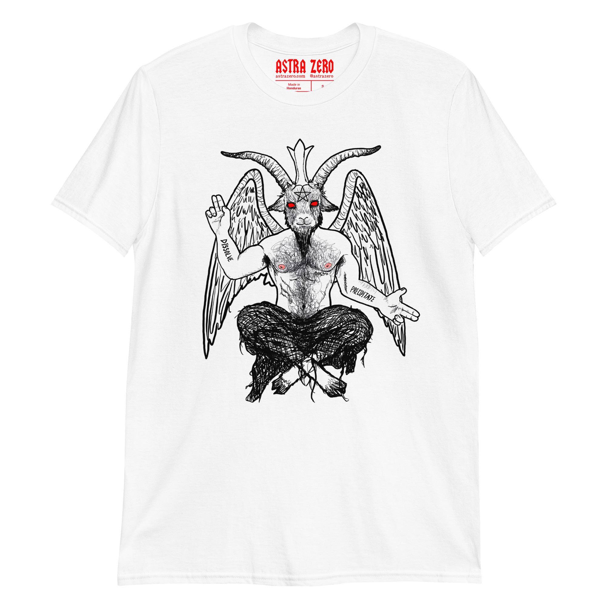Featured image for “Baphomet Beef - Short-Sleeve Unisex T-Shirt”
