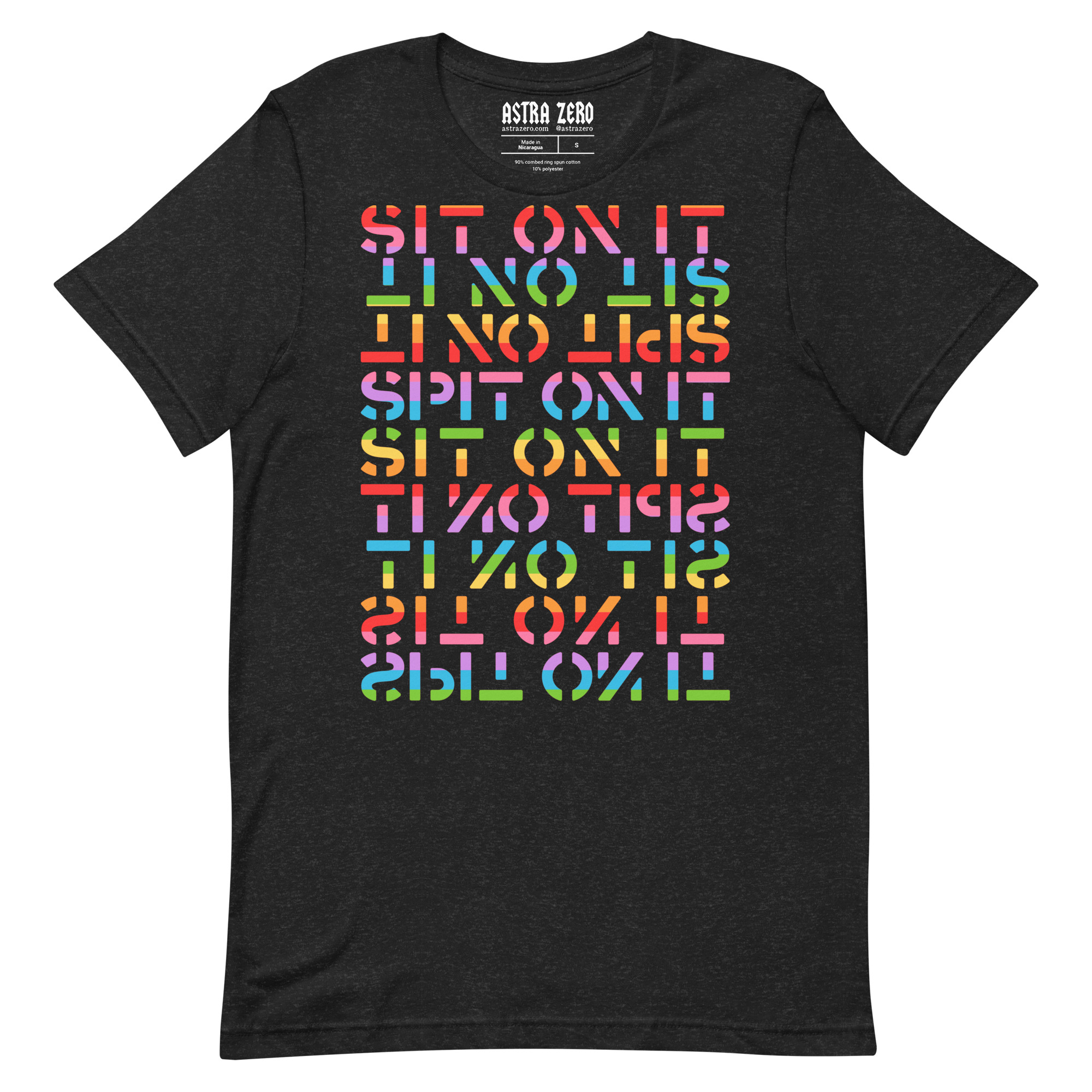 Featured image for “Sit on it Spit on it Rainbow Pride - Unisex t-shirt”